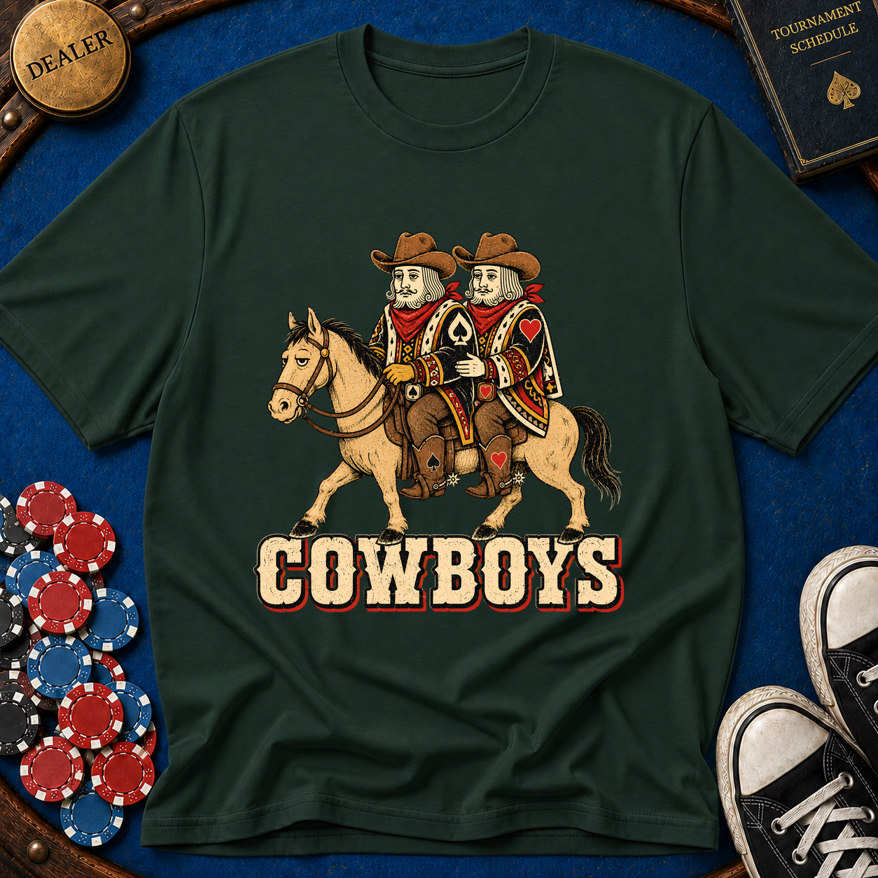 Cowboys On Horse T-Shirt