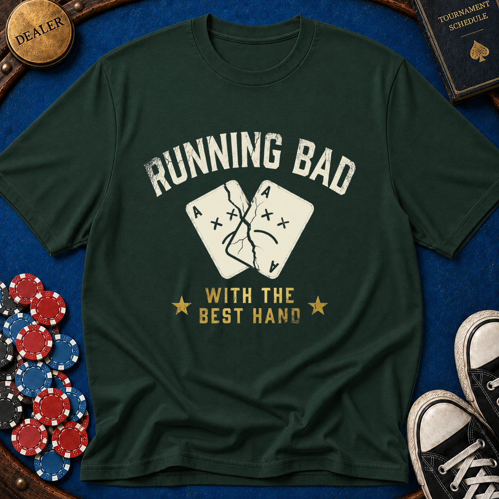 Running Bad - Aces Cracked T-Shirt
