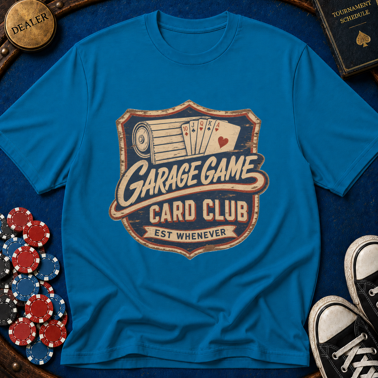 Garage Game Card Club T-Shirt