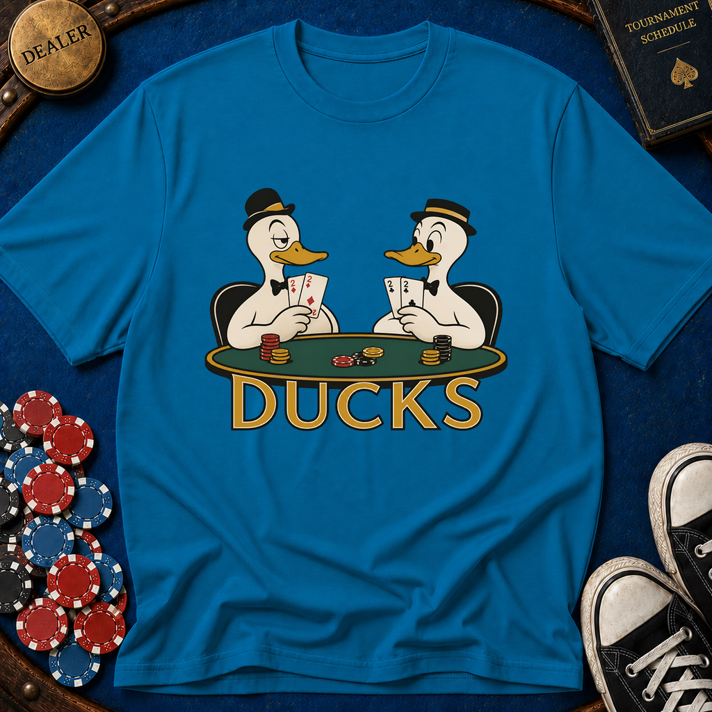 Ducks Playing Poker T-Shirt
