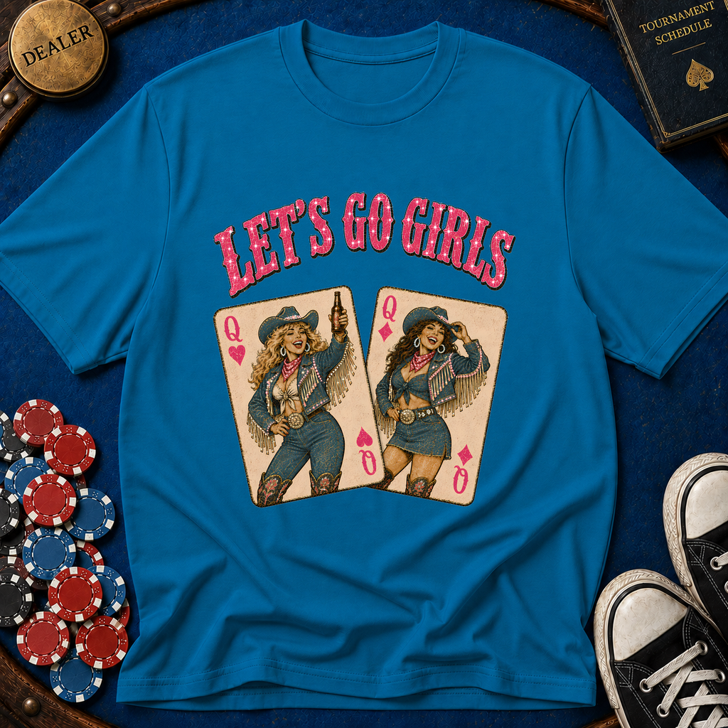 Pocket Queens Lets Go Girls T-Shirt
