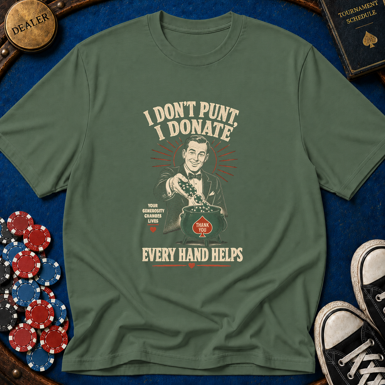 I Dont Punt I Donate T-Shirt