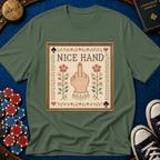 Nice Hand Cross-Stitch T-Shirt