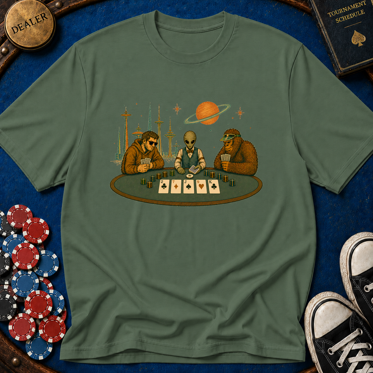 Bigfoot Hu Match T-Shirt