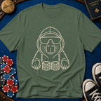 Hood Up Shades On T-Shirt