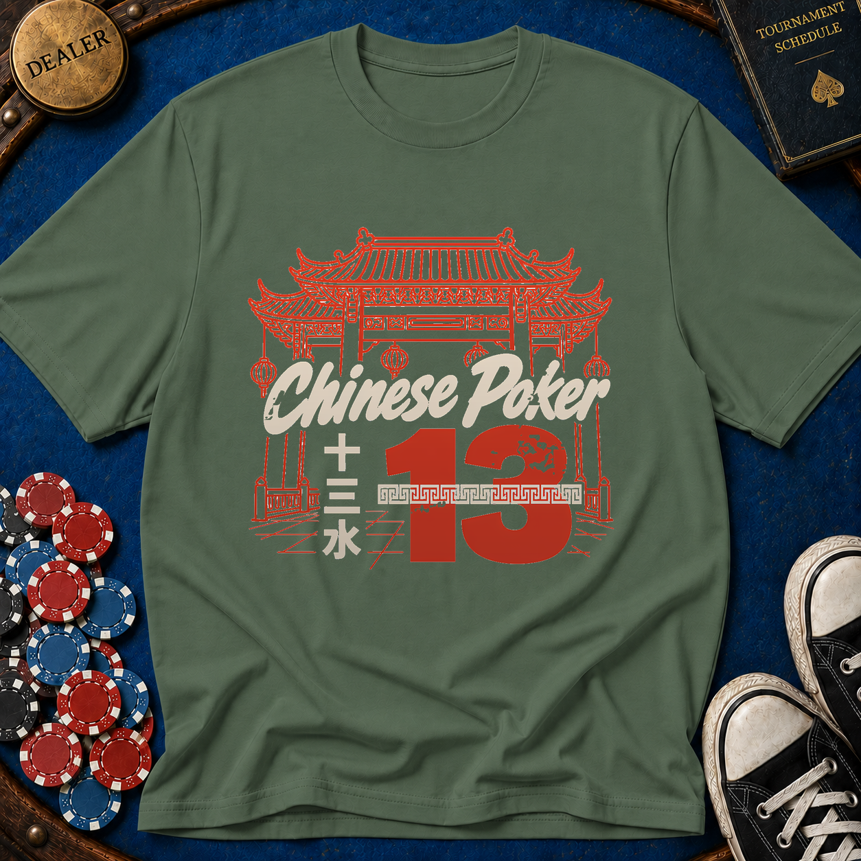 Chinese Poker Gate T-Shirt