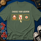 Choose Your Weapon Chips T-Shirt