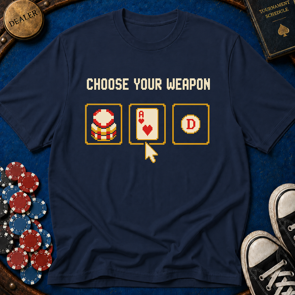 Choose Your Weapon Chips T-Shirt