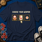 Choose Your Weapon Chips T-Shirt