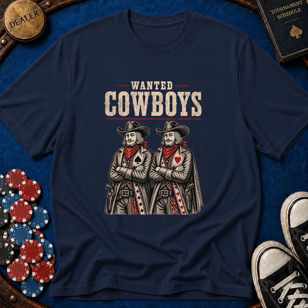Wanted Cowboys T-Shirt