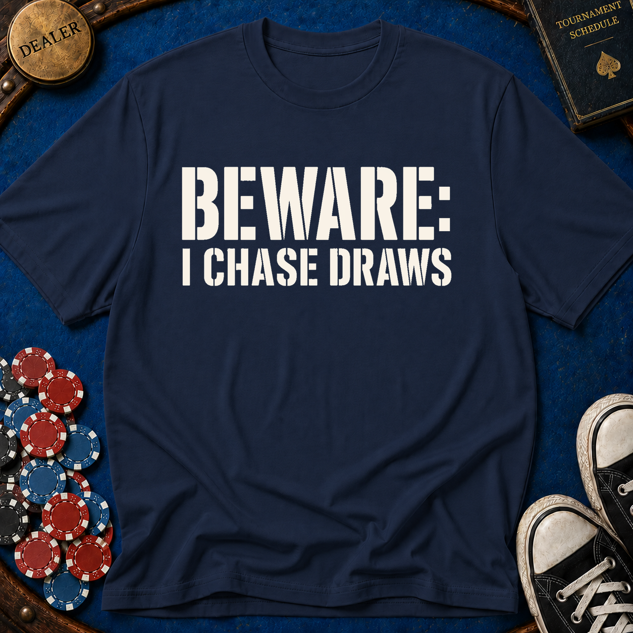 Beware I Chase Draws T-Shirt