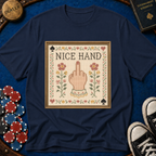 Nice Hand Cross-Stitch T-Shirt