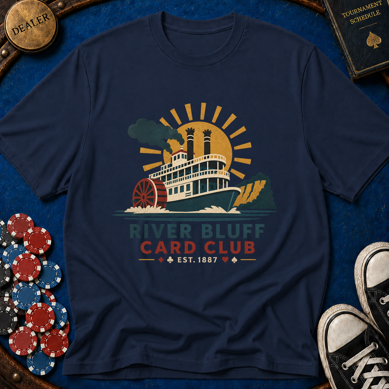 River Bluff Card Club T-Shirt