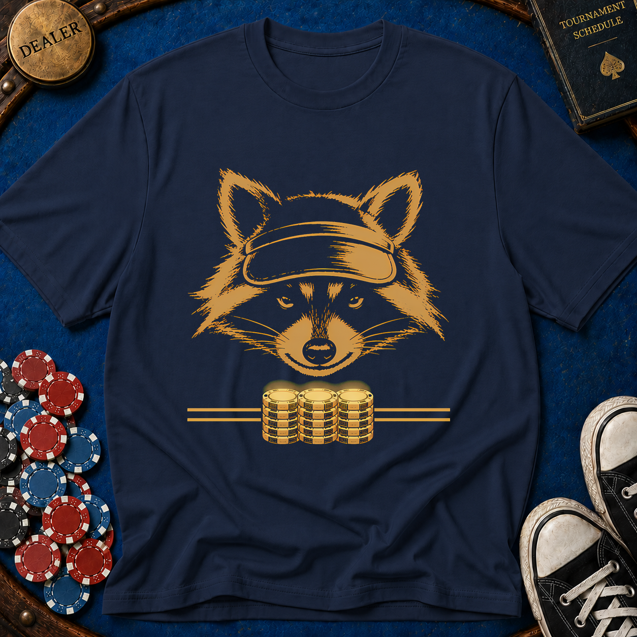 Tonal Raccoon T-Shirt