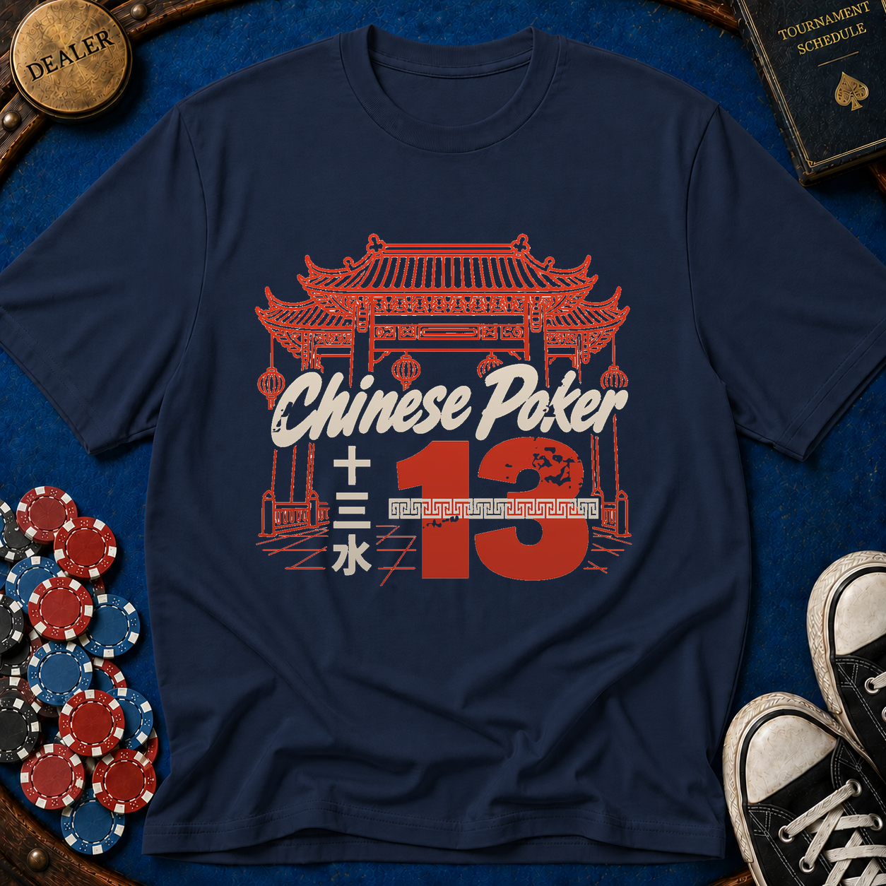 Chinese Poker Gate T-Shirt