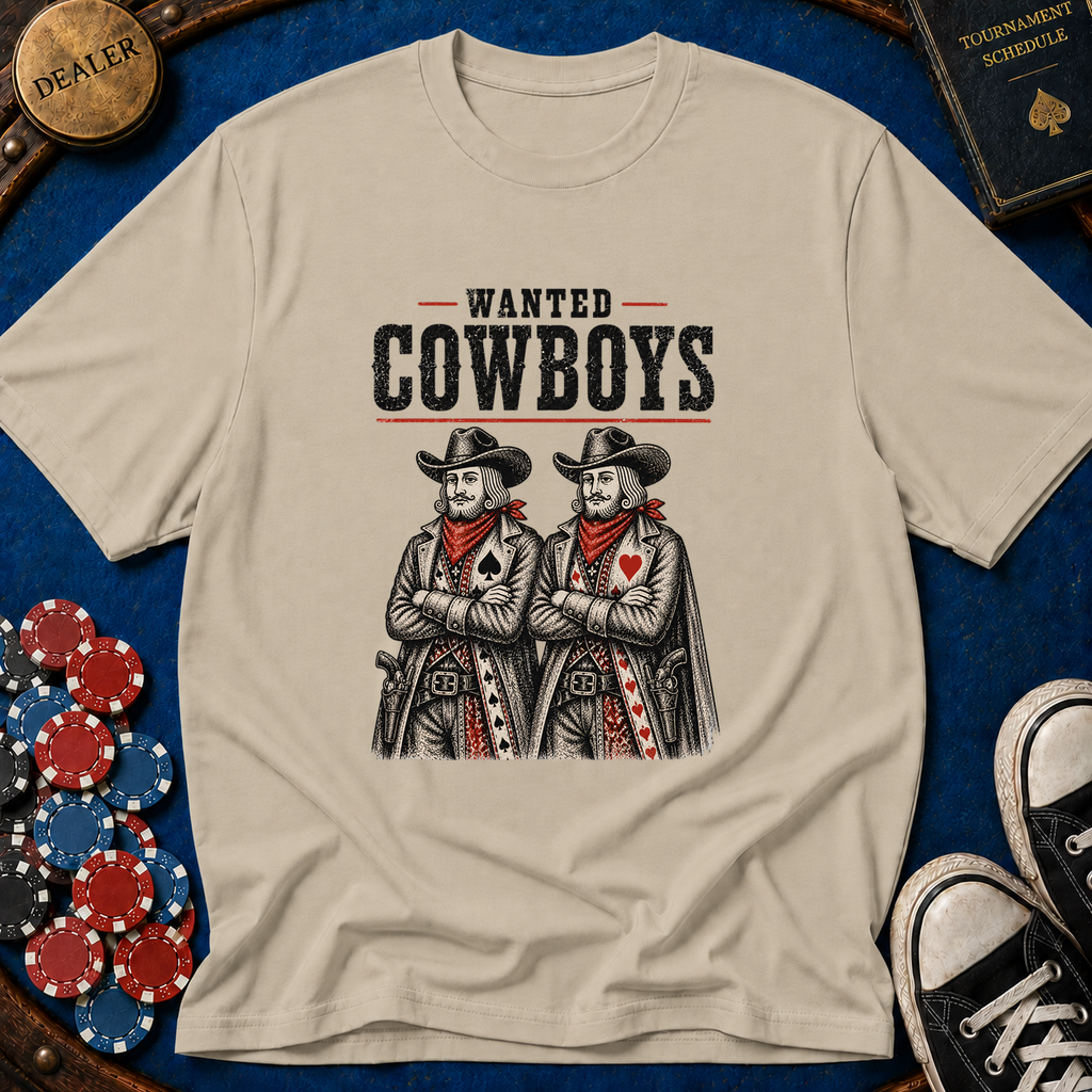 Wanted Cowboys T-Shirt