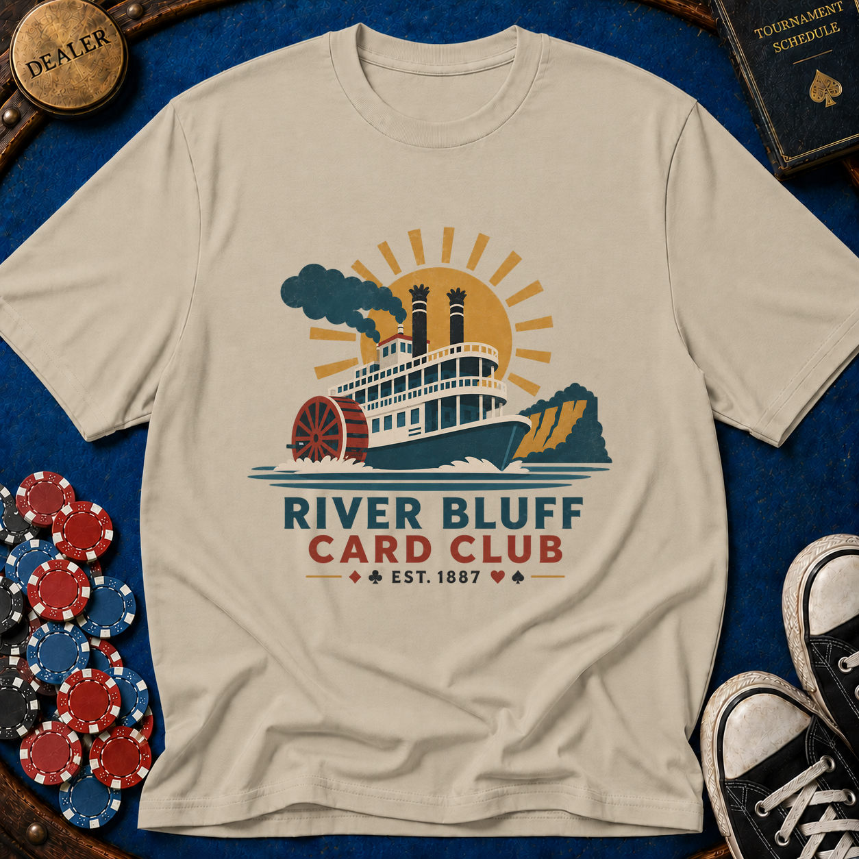River Bluff Card Club T-Shirt