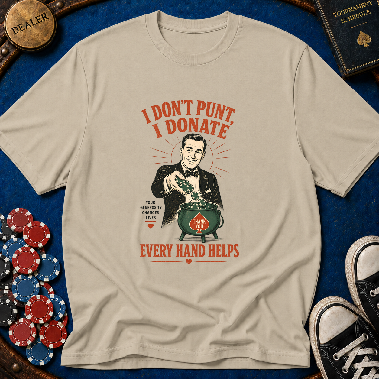 I Dont Punt I Donate T-Shirt