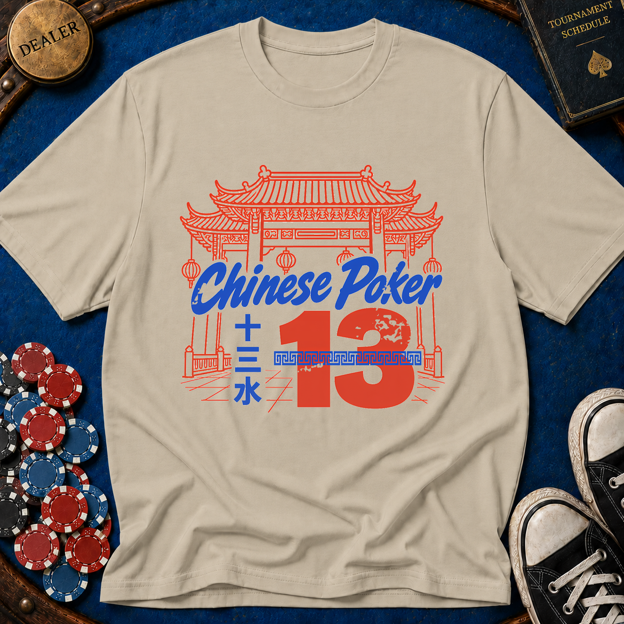 Chinese Poker Gate T-Shirt