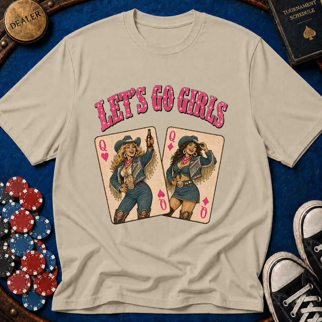 Pocket Queens Lets Go Girls T-Shirt