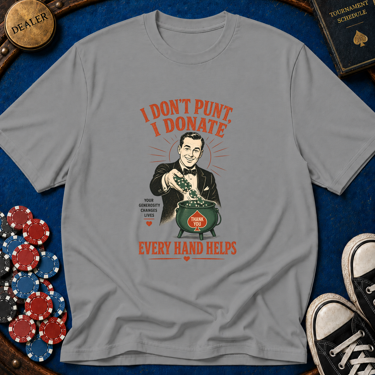 I Dont Punt I Donate T-Shirt