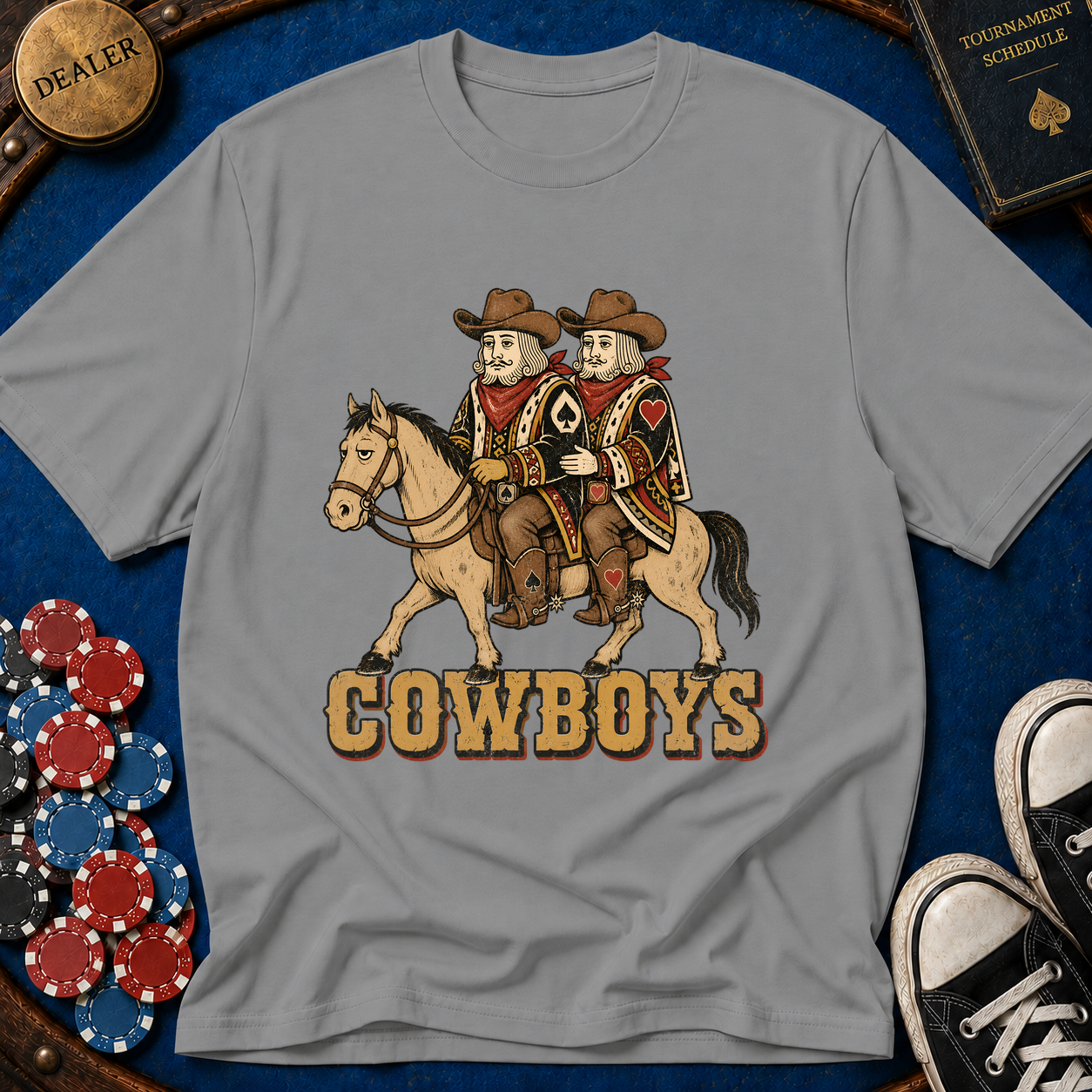 Cowboys On Horse T-Shirt