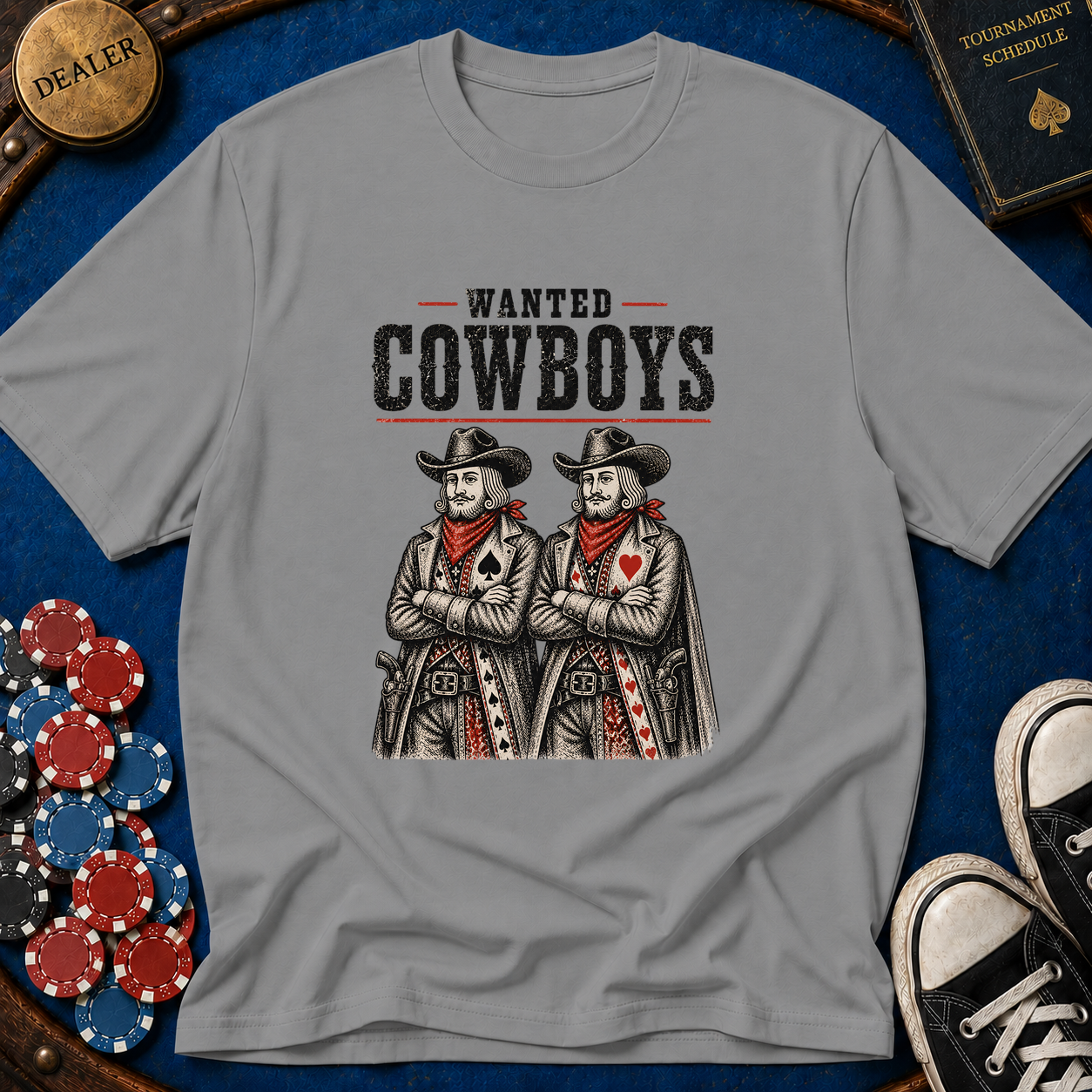 Wanted Cowboys T-Shirt