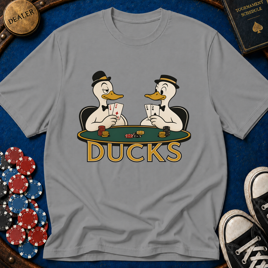 Ducks Playing Poker T-Shirt