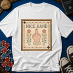 Nice Hand Cross-Stitch T-Shirt