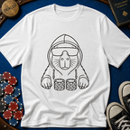 Hood Up Shades On T-Shirt