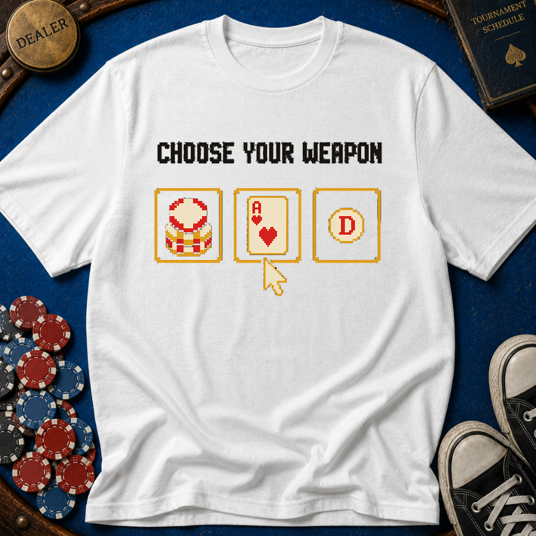 Choose Your Weapon Chips T-Shirt