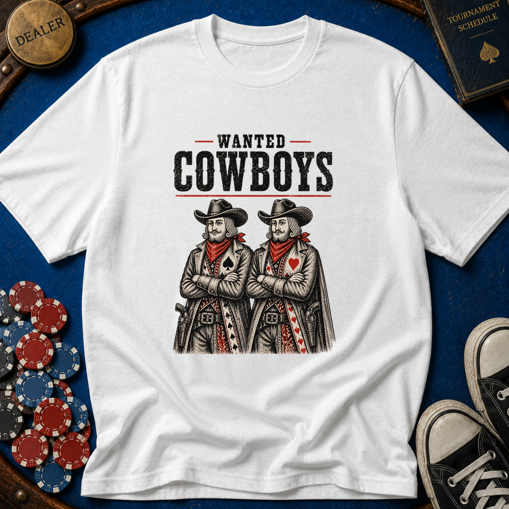 Wanted Cowboys T-Shirt