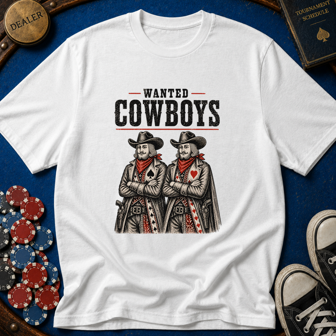 Wanted Cowboys T-Shirt